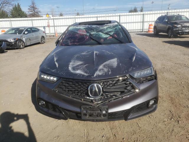 19UUB3F6XKA005441 - 2019 ACURA TLX TECHNOLOGY CHARCOAL photo 5