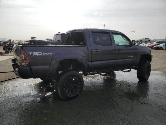 3TMJU4GN1EM165772 - 2014 TOYOTA TACOMA DOUBLE CAB PRERUNNER GRAY photo 3