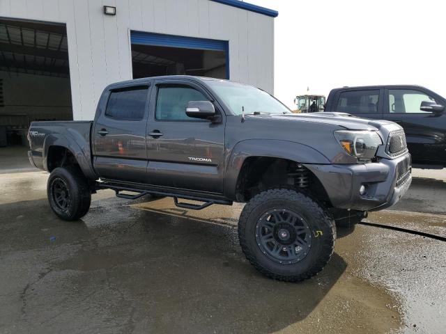 3TMJU4GN1EM165772 - 2014 TOYOTA TACOMA DOUBLE CAB PRERUNNER GRAY photo 4