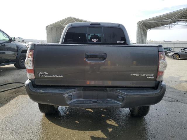 3TMJU4GN1EM165772 - 2014 TOYOTA TACOMA DOUBLE CAB PRERUNNER GRAY photo 6
