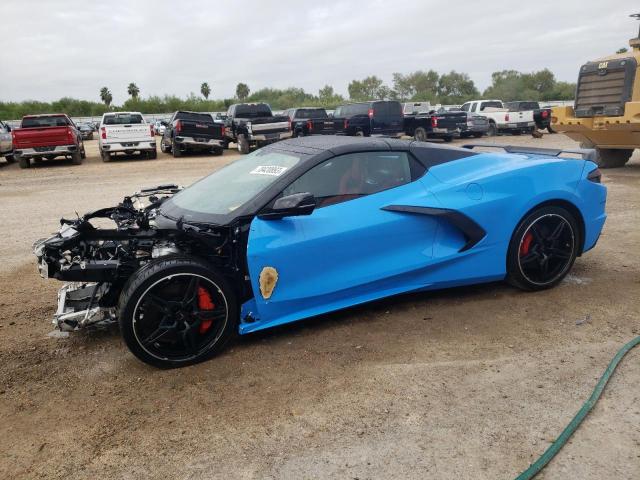 1G1YB3D46N5124322 - 2022 CHEVROLET CORVETTE STINGRAY 2LT BLUE photo 1