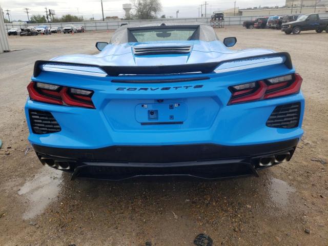 1G1YB3D46N5124322 - 2022 CHEVROLET CORVETTE STINGRAY 2LT BLUE photo 6