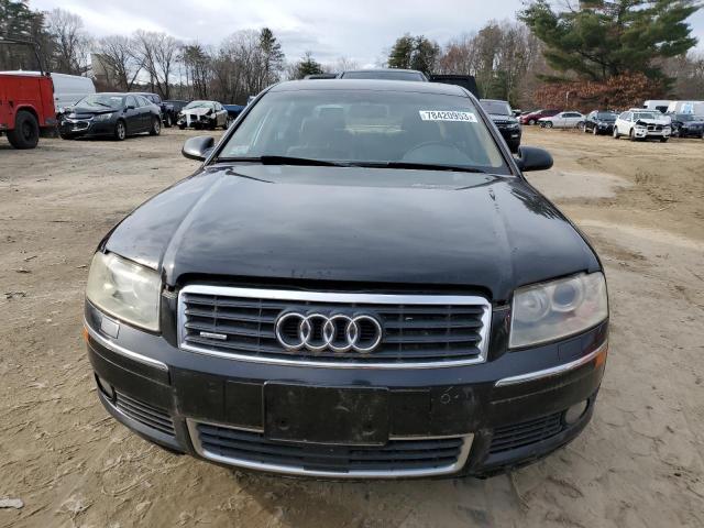 WAUML44E24N021427 - 2004 AUDI A8 L QUATTRO BLACK photo 5