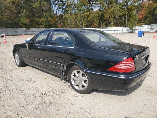 WDBNG83J64A418016 - 2004 MERCEDES-BENZ S 430 4MATIC BLACK photo 2