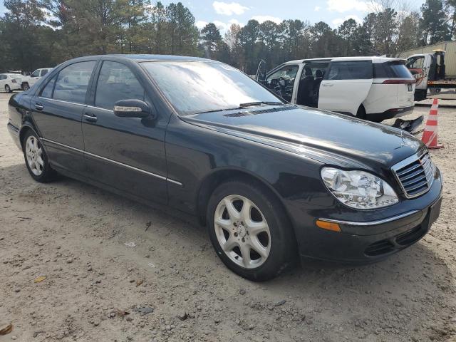 WDBNG83J64A418016 - 2004 MERCEDES-BENZ S 430 4MATIC BLACK photo 4