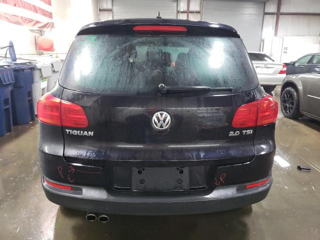 WVGAV7AX9DW533652 - 2013 VOLKSWAGEN TIGUAN S BLACK photo 6