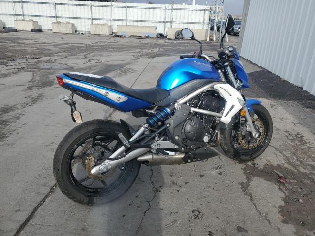 JKAEREC149DA38430 - 2009 KAWASAKI ER650 C BLUE photo 4