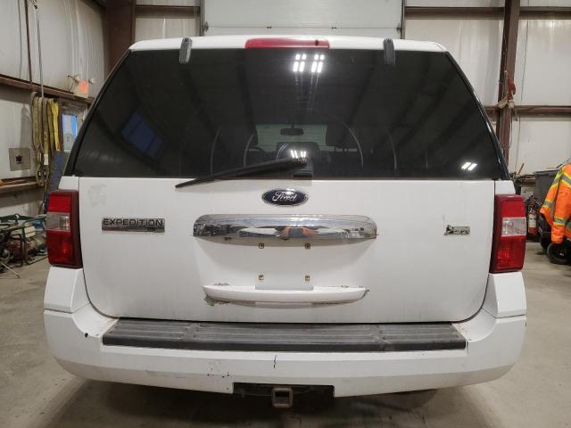 1FMFU16519LA13676 - 2009 FORD EXPEDITION XLT WHITE photo 6