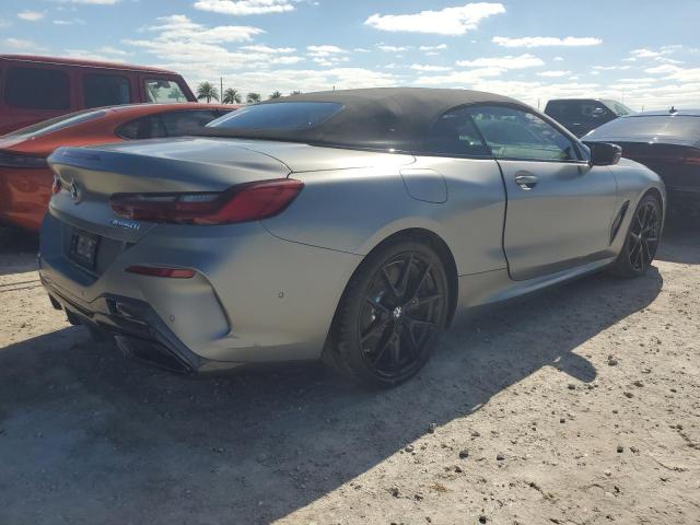 WBAFY4C04PCM43263 - 2023 BMW M850XI Gümüş fotoğraf 3