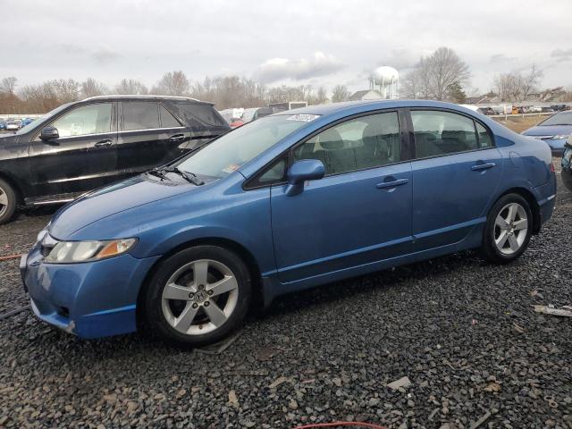 19XFA16619E023641 - 2009 HONDA CIVIC LX-S Bleu photo 1