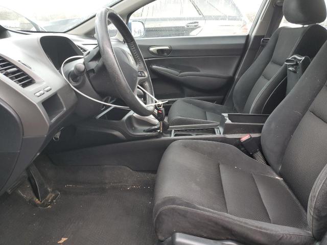 19XFA16619E023641 - 2009 HONDA CIVIC LX-S Bleu photo 7