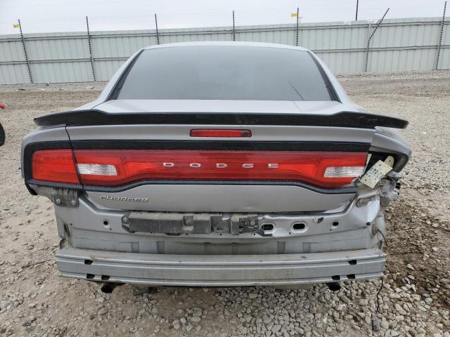 2C3CDXBGXDH689023 - 2013 DODGE CHARGER SE SILVER photo 6