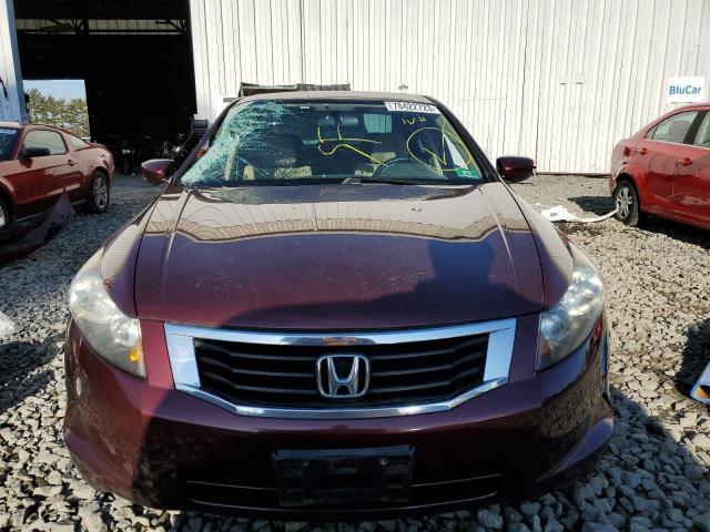 1HGCP2F76AA056336 - 2010 HONDA ACCORD EX BURGUNDY photo 5