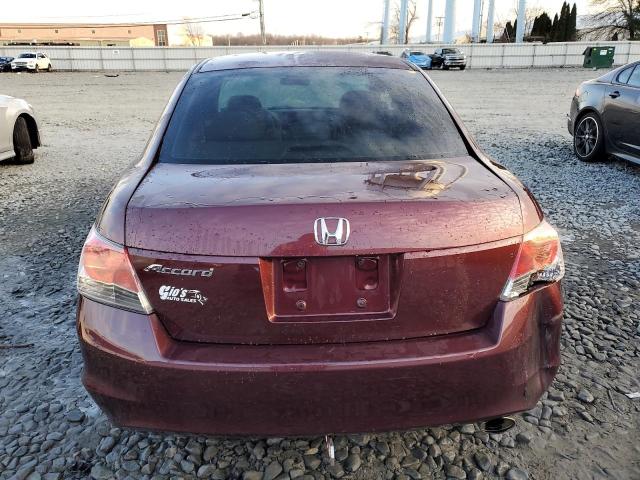 1HGCP2F76AA056336 - 2010 HONDA ACCORD EX BURGUNDY photo 6