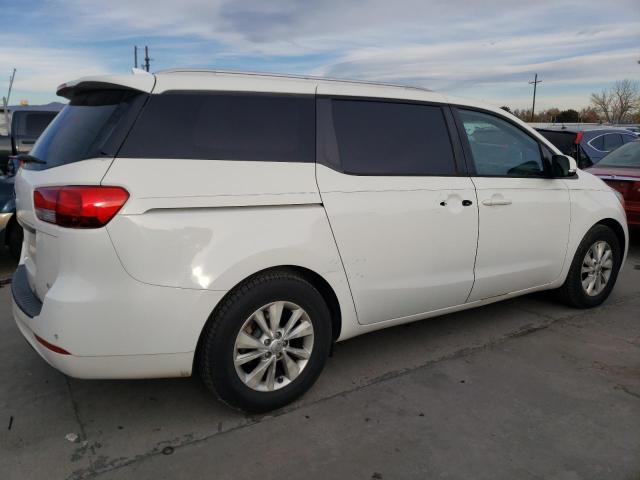 KNDMB5C13F6024831 - 2015 KIA SEDONA LX WHITE photo 3