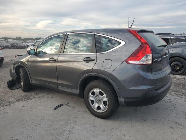 2HKRM4H35DH660612 - 2013 HONDA CR-V LX GRAY photo 2