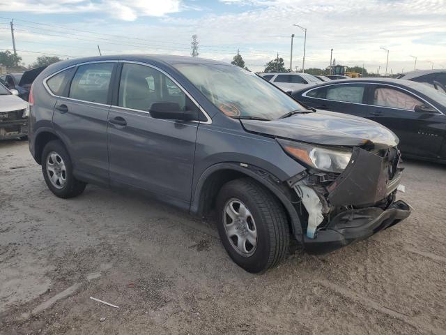 2HKRM4H35DH660612 - 2013 HONDA CR-V LX GRAY photo 4