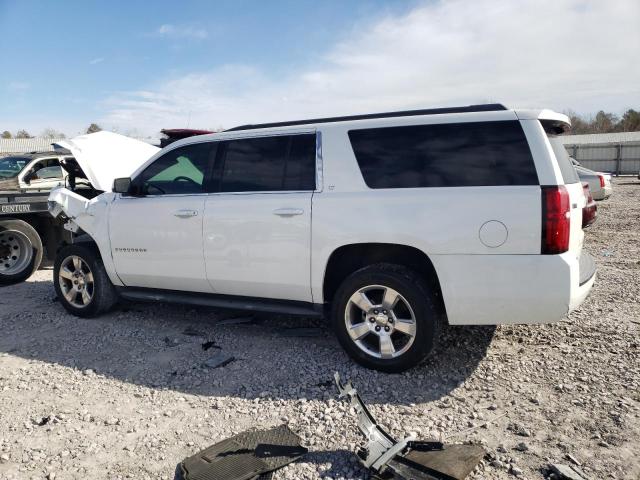 1GNSKJKC4FR305559 - 2015 CHEVROLET SUBURBAN K1500 LT WHITE photo 2