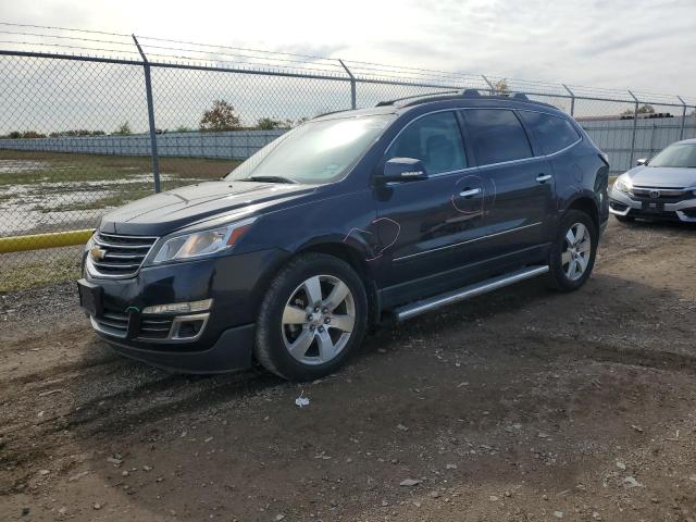 1GNKRJKD9FJ244860 - 2015 CHEVROLET TRAVERSE LTZ BLUE photo 1