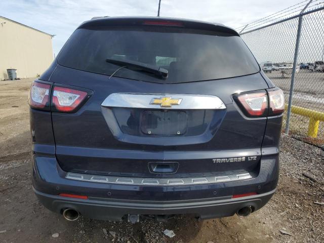 1GNKRJKD9FJ244860 - 2015 CHEVROLET TRAVERSE LTZ BLUE photo 6