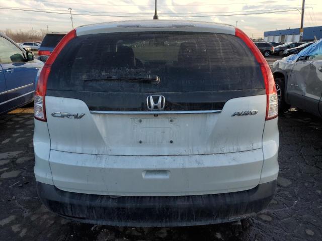 5J6RM4H39EL102642 - 2014 HONDA CR-V LX WHITE photo 6