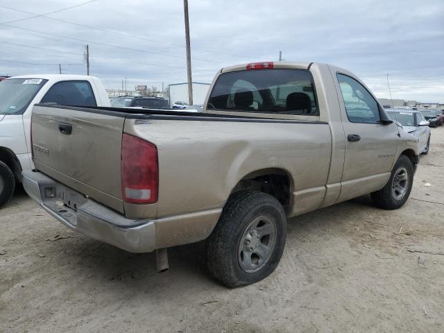 1D7HA16K02J170392 - 2002 DODGE RAM 1500 BEIGE photo 3