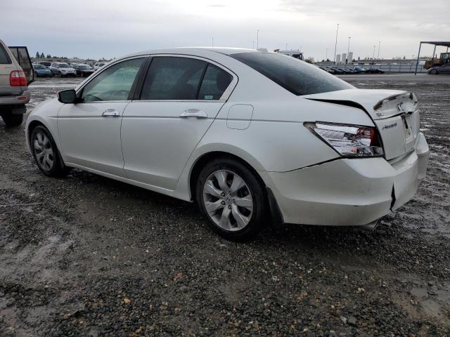 1HGCP36889A034770 - 2009 HONDA ACCORD EXL WHITE photo 2