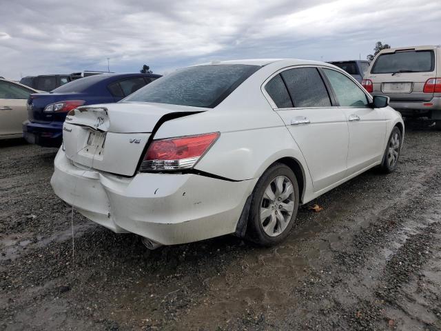 1HGCP36889A034770 - 2009 HONDA ACCORD EXL WHITE photo 3