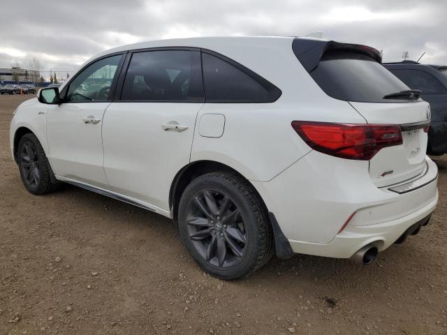 5J8YD4H09KL800124 - 2019 ACURA MDX A-SPEC WHITE photo 2