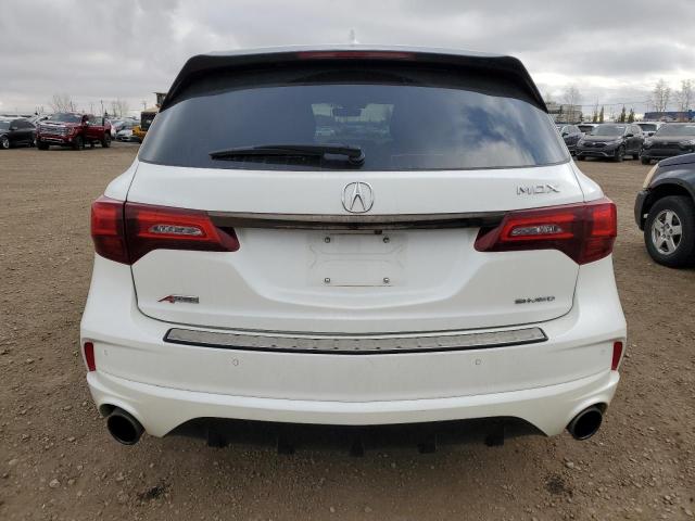 5J8YD4H09KL800124 - 2019 ACURA MDX A-SPEC WHITE photo 6