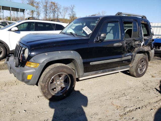 1J4GK38K76W221322 - 2006 JEEP LIBERTY RENEGADE 黑色 照片 1