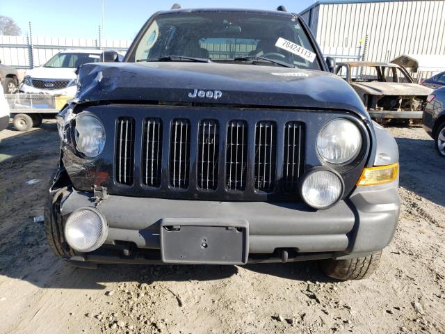 1J4GK38K76W221322 - 2006 JEEP LIBERTY RENEGADE 黑色 照片 5