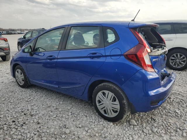 3HGGK5H48KM736795 - 2019 HONDA FIT LX BLUE photo 2