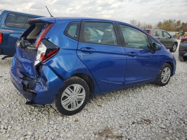 3HGGK5H48KM736795 - 2019 HONDA FIT LX BLUE photo 3