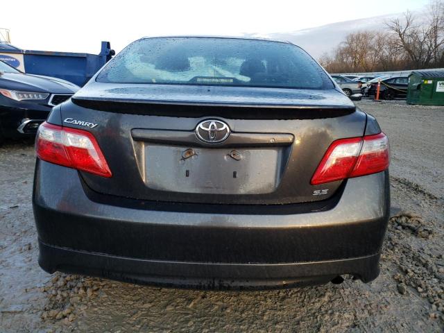 4T1BE46K88U235014 - 2008 TOYOTA CAMRY CE GRAY photo 6