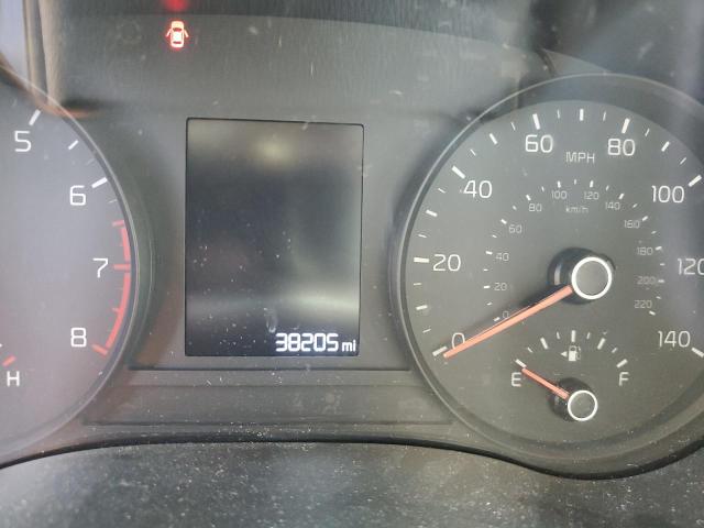 3KPA24AD9NE458383 - 2022 KIA RIO LX BLACK photo 9