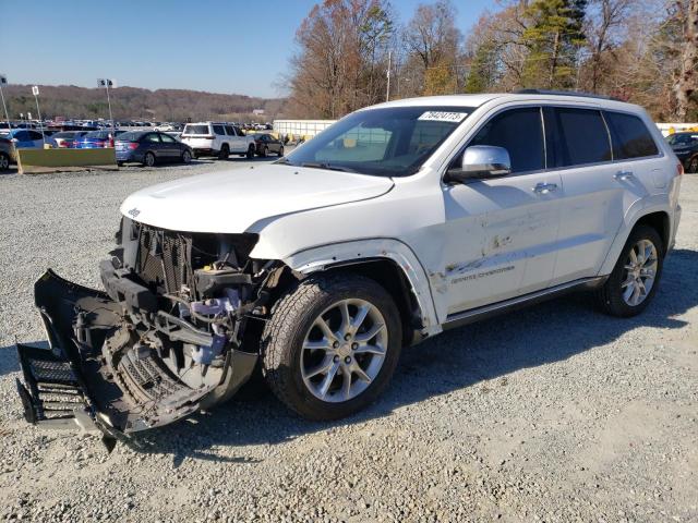 1C4RJEJT5EC359599 - 2014 JEEP GRAND CHER SUMMIT თეთრი ფოტო 1