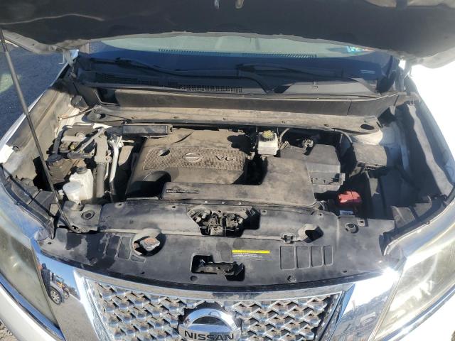 5N1AR2MM4EC679646 - 2014 NISSAN PATHFINDER S WHITE photo 12