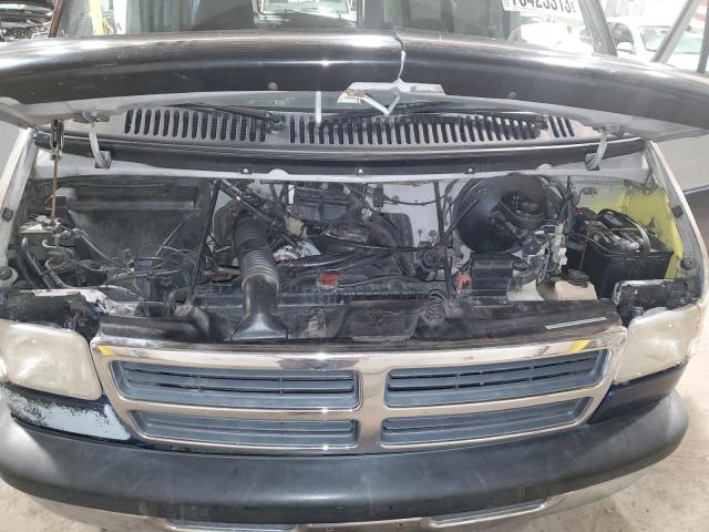 2B5WB35Z3SK521995 - 1995 DODGE RAM WAGON B3500 BLUE photo 12