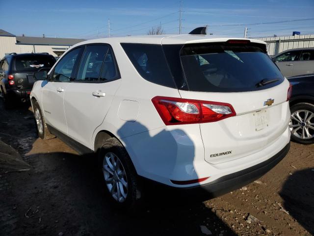 2GNAXHEV3K6141486 - 2019 CHEVROLET EQUINOX LS WHITE photo 2