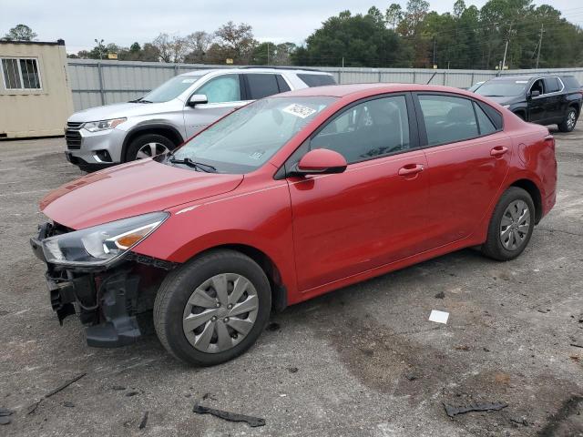 3KPA24AD0LE336430 - 2020 KIA RIO LX RED photo 1