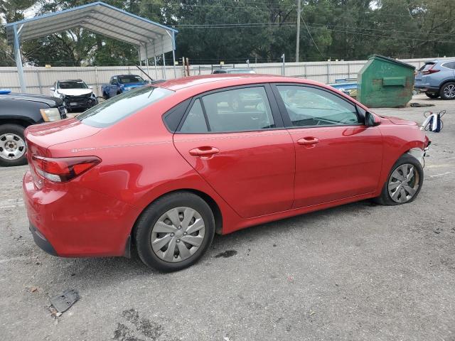 3KPA24AD0LE336430 - 2020 KIA RIO LX RED photo 3