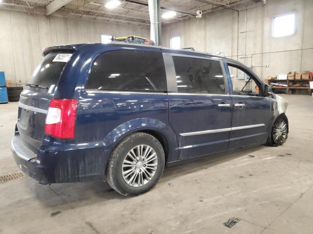 2C4RC1CG0ER204002 - 2014 CHRYSLER TOWN & COU TOURING L BLUE photo 3