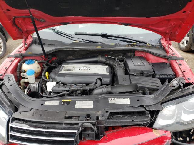 WVWFW8AH2EV006095 - 2014 VOLKSWAGEN EOS LUX RED photo 11