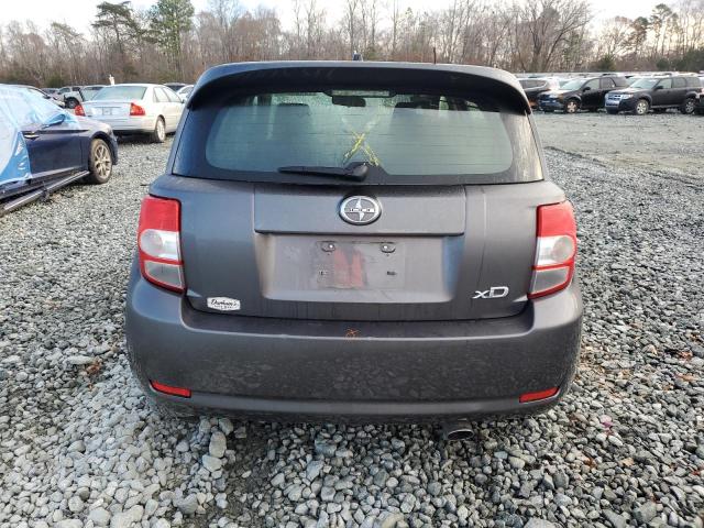 JTKKUPB41D1038528 - 2013 TOYOTA SCION XD GRAY photo 6