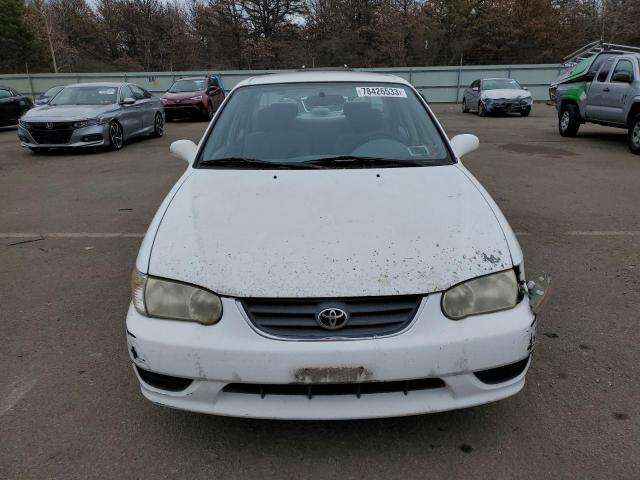 1NXBR12E31Z454665 - 2001 TOYOTA COROLLA CE WHITE photo 5