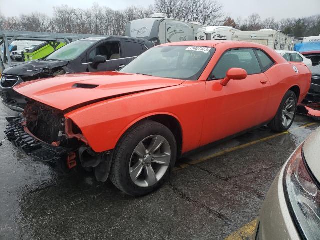 2C3CDZAG7LH210228 - 2020 DODGE CHALLENGER SXT ORANGE photo 1