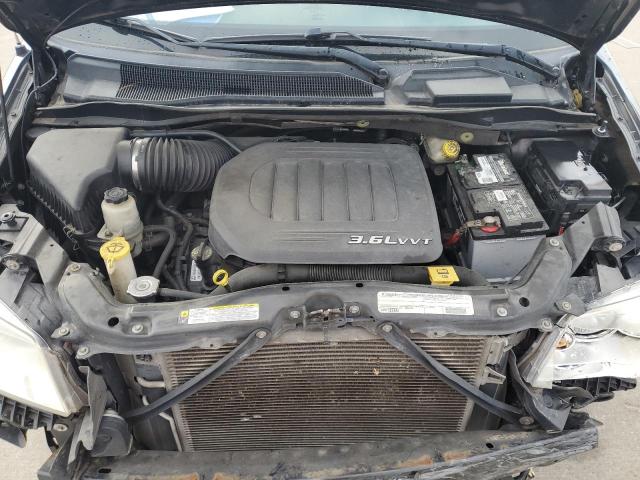 2A4RR8DG6BR779684 - 2011 CHRYSLER TOWN & COU TOURING L CHARCOAL photo 11