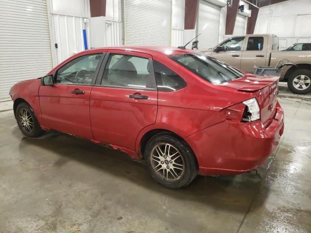 1FAHP3FN5AW248297 - 2010 FORD FOCUS SE RED photo 2