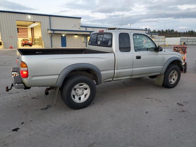 5TESM92N42Z045830 - 2002 TOYOTA TACOMA XTRACAB PRERUNNER ვერცხლისფერი ფოტო 3